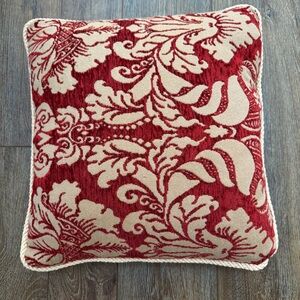 Anichini square throw accent pillow